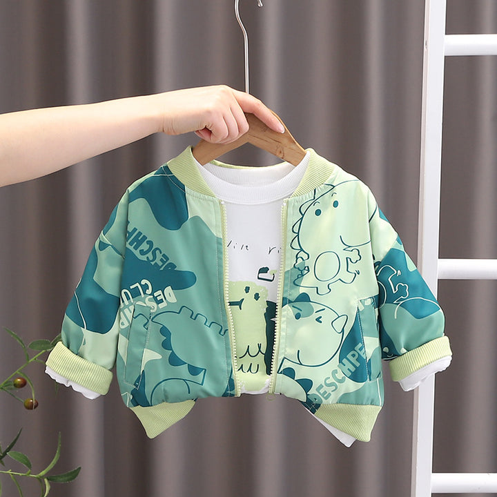 Dinosaur Spring 3 Piece Cotton Kids Outfit