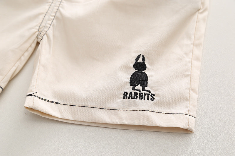 Brown Rabbit T-shirt and Shorts