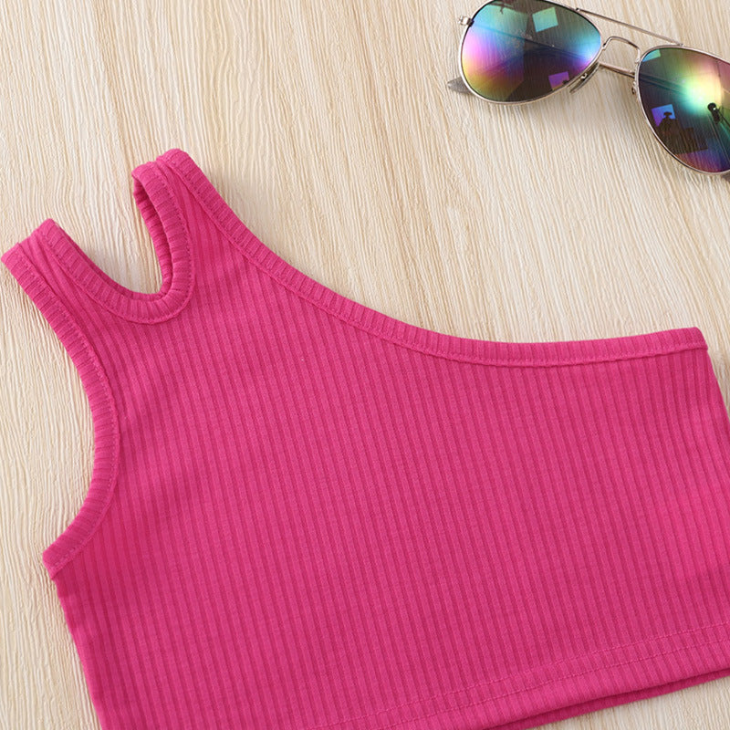 Tropical top and shorts set