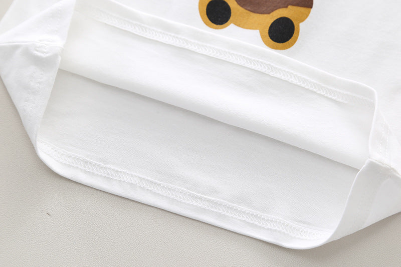 Denim Sleeveless 3 Piece Kids Outfit