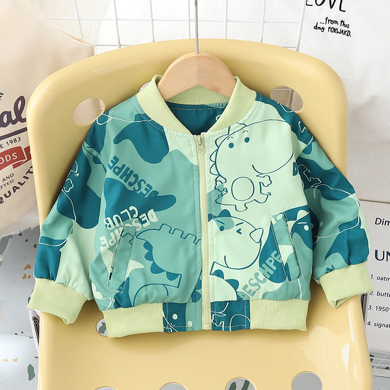 Dinosaur Spring 3 Piece Cotton Kids Outfit