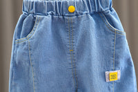 Beige Demi Season 3 Piece Kids Outfit Set