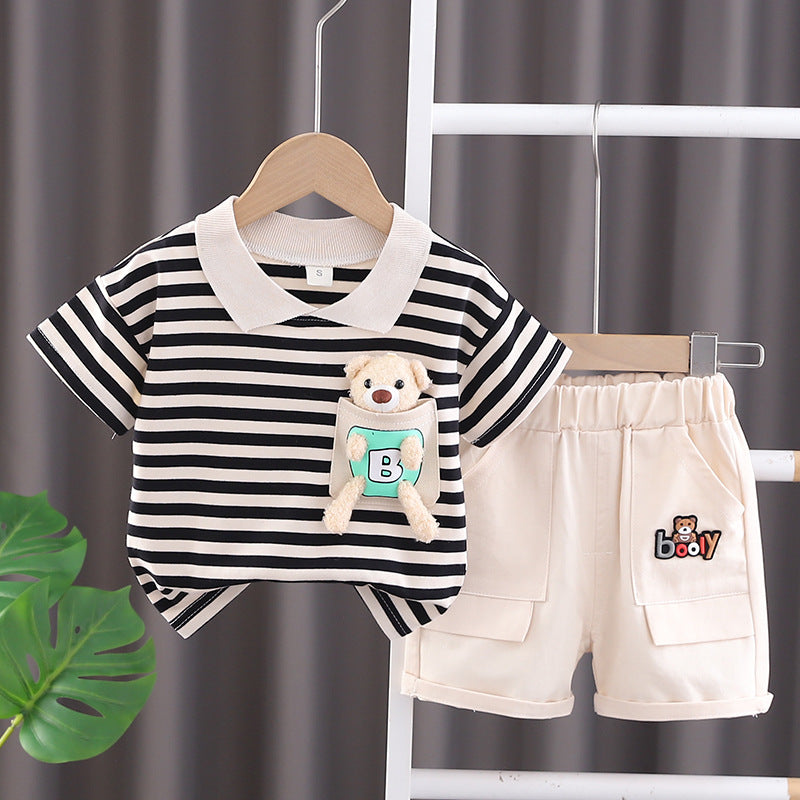 Teddy T-Shirt & Shorts Set