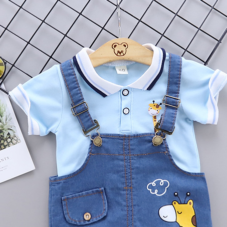 Denim Dungree with T-shirt