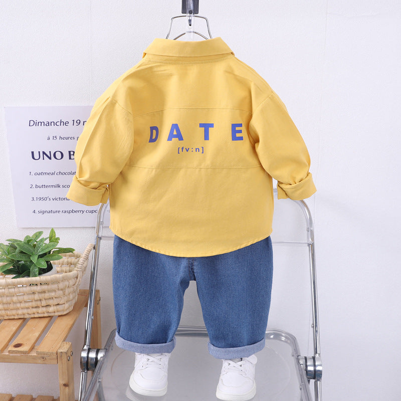 BOYS YELLOW 3 PC SET