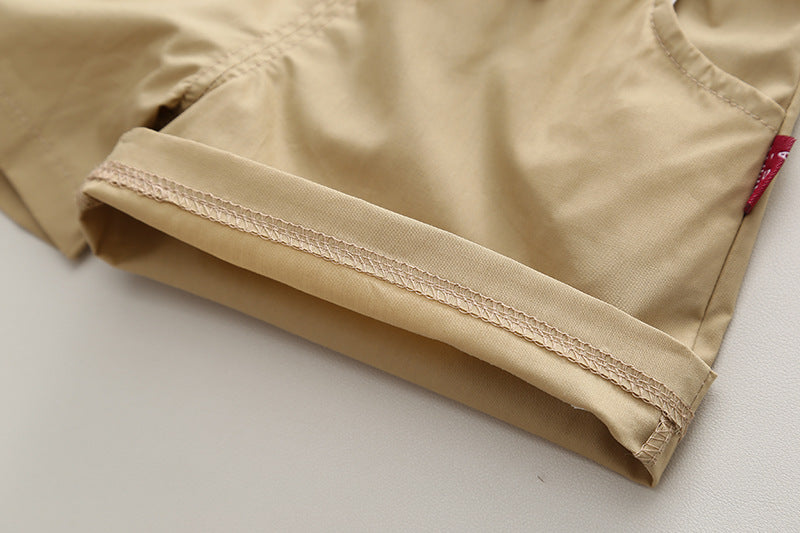 Summer Green Cotton 2 Piece Set for Boys