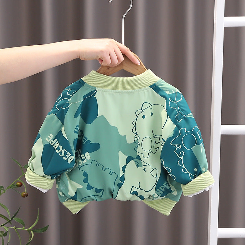 Dinosaur Spring 3 Piece Cotton Kids Outfit