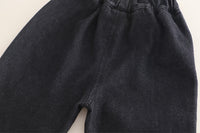 Boy's Long Sleeve Denim Jacket Set – Casual 3-Piece Outfit (T-Shirt, Denim Shirt & Jeans)