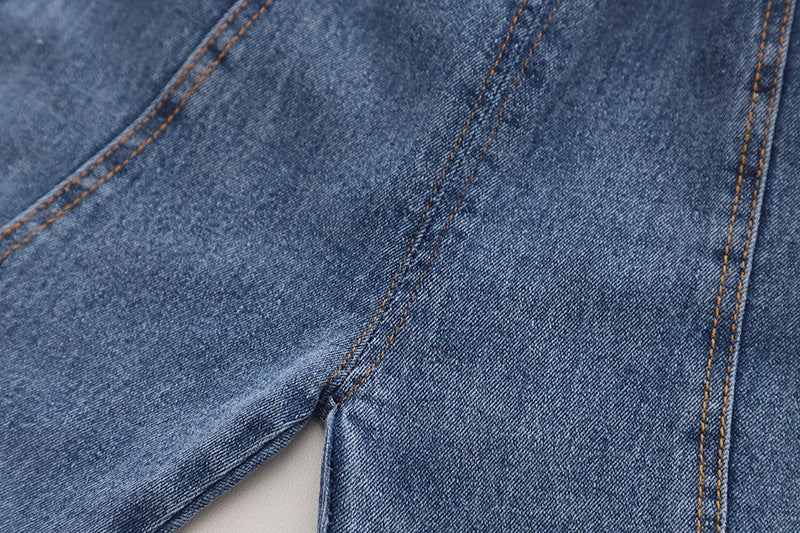 Boys’ Striped Cotton Shirt Set – 3-Piece Casual Outfit (Bear Print T-Shirt, Striped Shirt & Jeans)