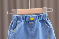 Beige Demi Season 3 Piece Kids Outfit Set