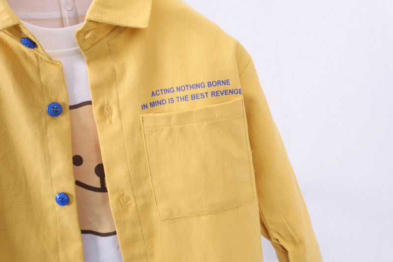 BOYS YELLOW 3 PC SET