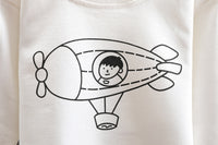 Beige Demi Season 3 Piece Kids Outfit Set